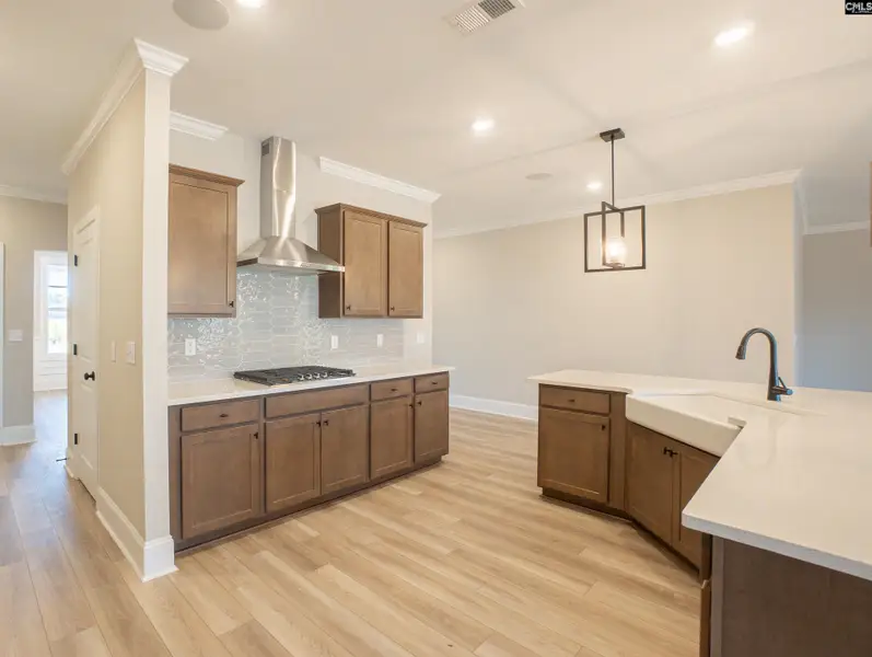 Furnished interior view inside a new home in The Cove, Sumter (Image 9). Furnished interior view inside a new home in The Cove, Sumter (Image 9).