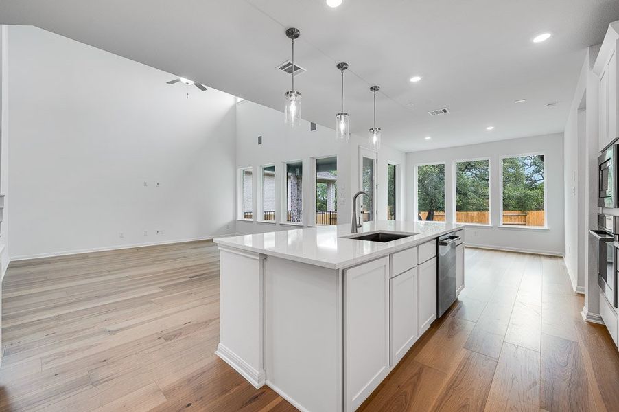 Representative furnished interior of a home built from the Peridot by Taylor Morrison in Santa Rita Ranch, Liberty Hill (Image 6). Representative furnished interior of a home built from the Peridot by Taylor Morrison in Santa Rita Ranch, Liberty Hill (Image 6).