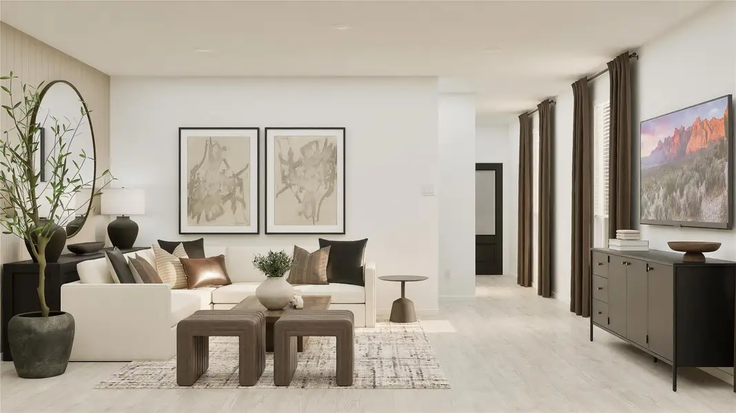 Furnished interior view inside a new home in Cypress Green, Hockley (Image 13).