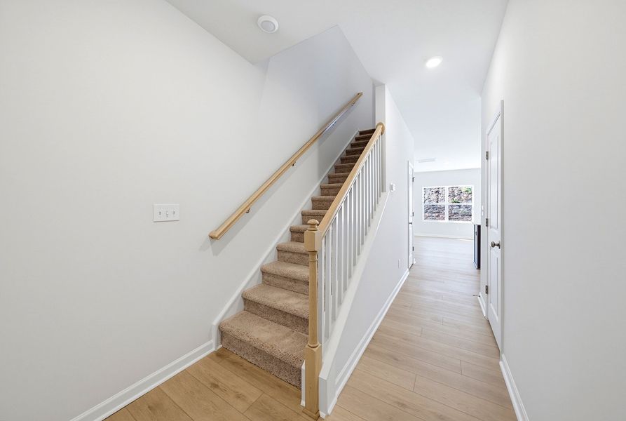 Spacious, unfurnished interior of a new home in Sweetbrier, Durham (Image 12).