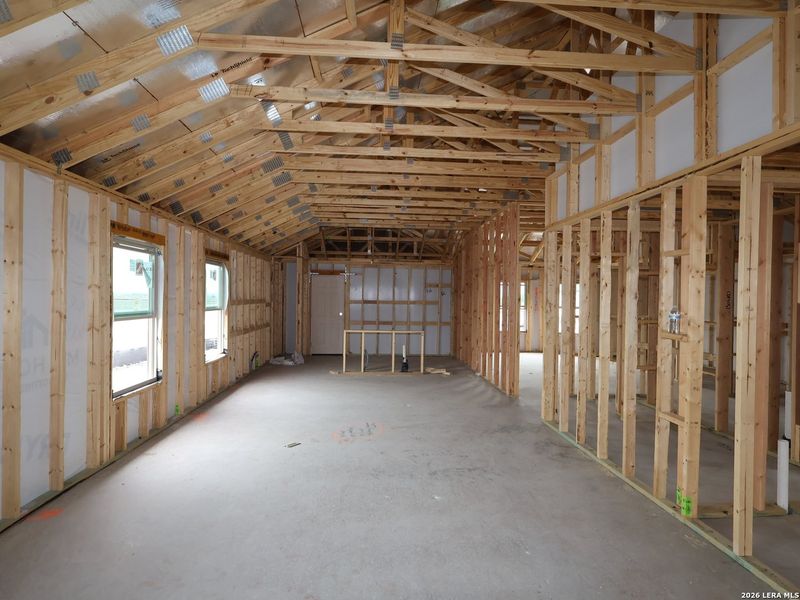 In-progress construction of a new home in Verano Farms, San Antonio, TX (Image 18).