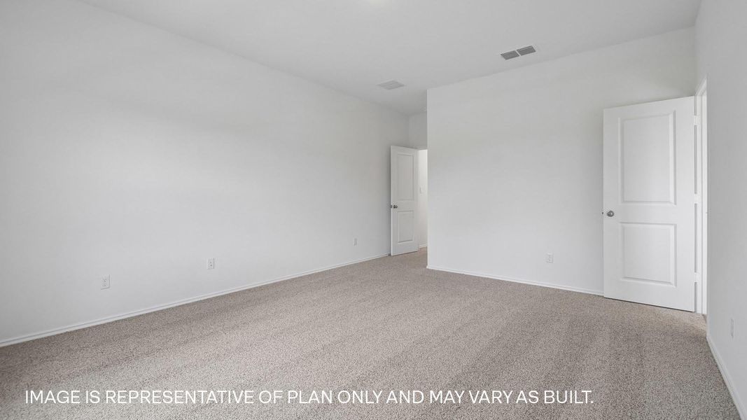 Spacious, unfurnished interior of a new home in Valverde, Bastrop (Image 24).