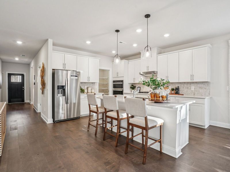Furnished interior view inside a new home in Woodmont, Smyrna (Image 5).