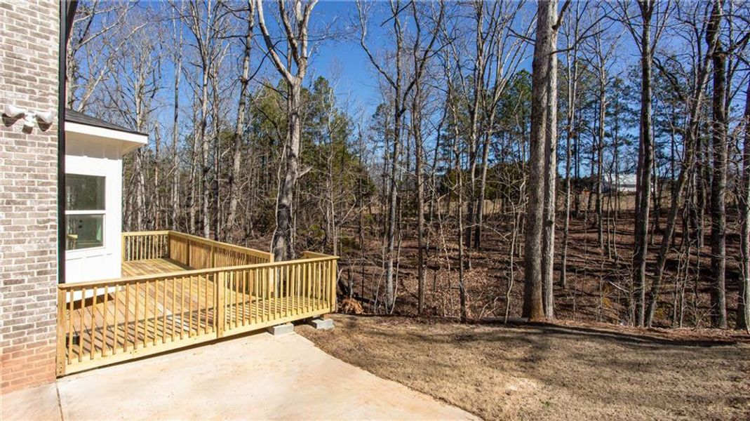 Exterior details and patio area of a home in , McDonough (Image 4).