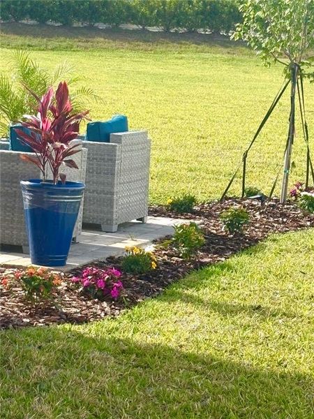 Exterior details and patio area of a home in , Ocala (Image 41).
