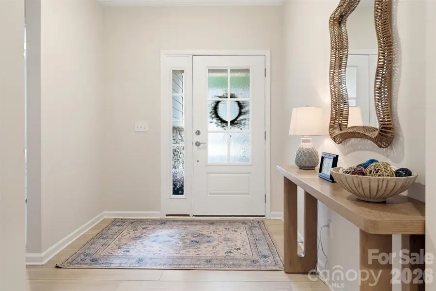 Furnished interior view inside a new home in Falls Cove at Lake Norman, Troutman (Image 4).
