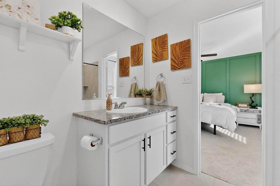 Furnished interior view inside a new home in , Forney (Image 18).