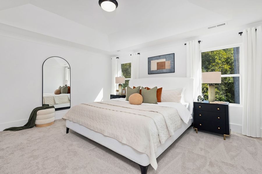 Representative furnished interior of a home built from the TA3000 by True Homes in Morrow Brook, Albemarle (Image 12).