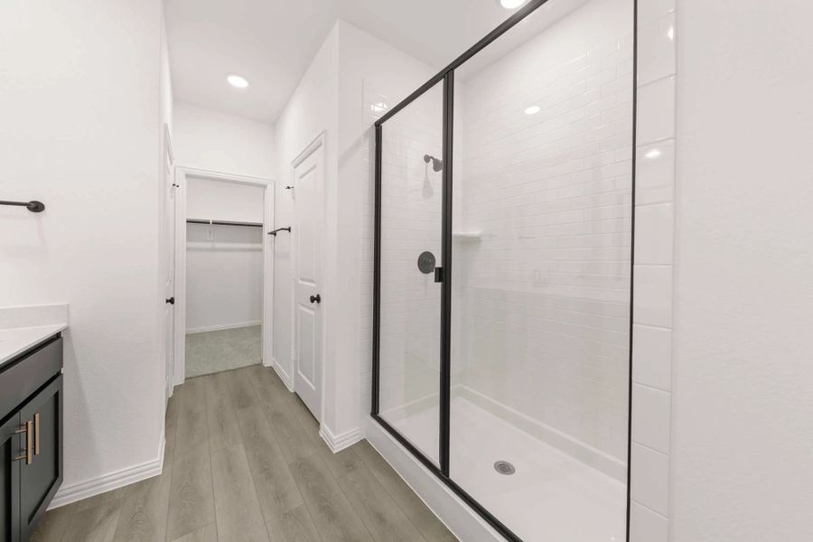 Primary Bathroom Representative Photo featuring the Noir Collection