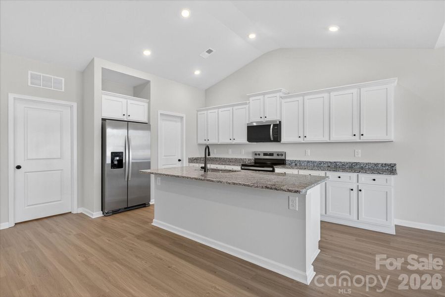 Furnished interior view inside a new home in Knights Bridge, Richburg (Image 3). Furnished interior view inside a new home in Knights Bridge, Richburg (Image 3).