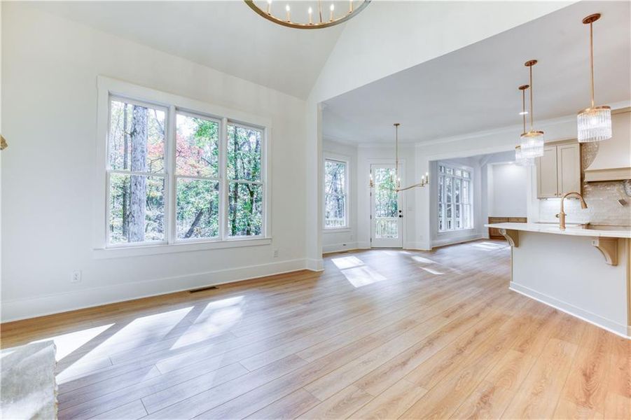 Spacious, unfurnished interior of a new home in , Monroe (Image 15). Spacious, unfurnished interior of a new home in , Monroe (Image 15).