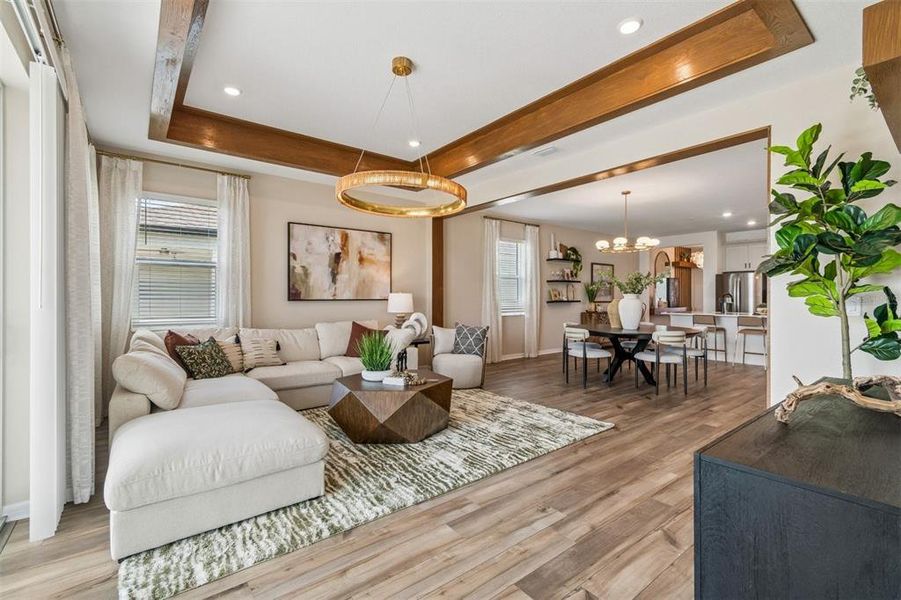 Furnished interior view inside a new home in Coasterra, Palmetto (Image 41).