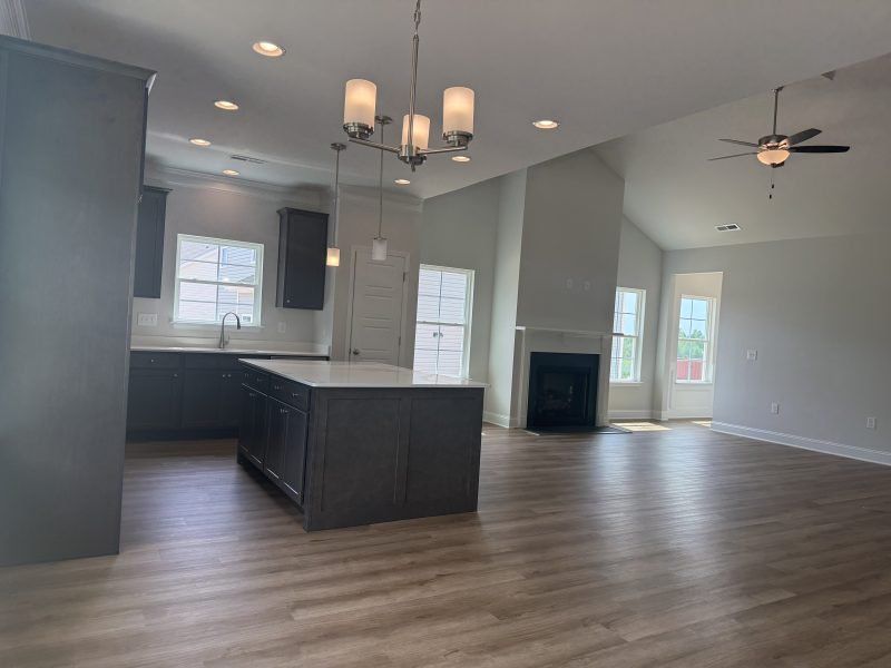 Spacious, unfurnished interior of a new home in Miller's Reserve, Winston-Salem (Image 13). Spacious, unfurnished interior of a new home in Miller's Reserve, Winston-Salem (Image 13).
