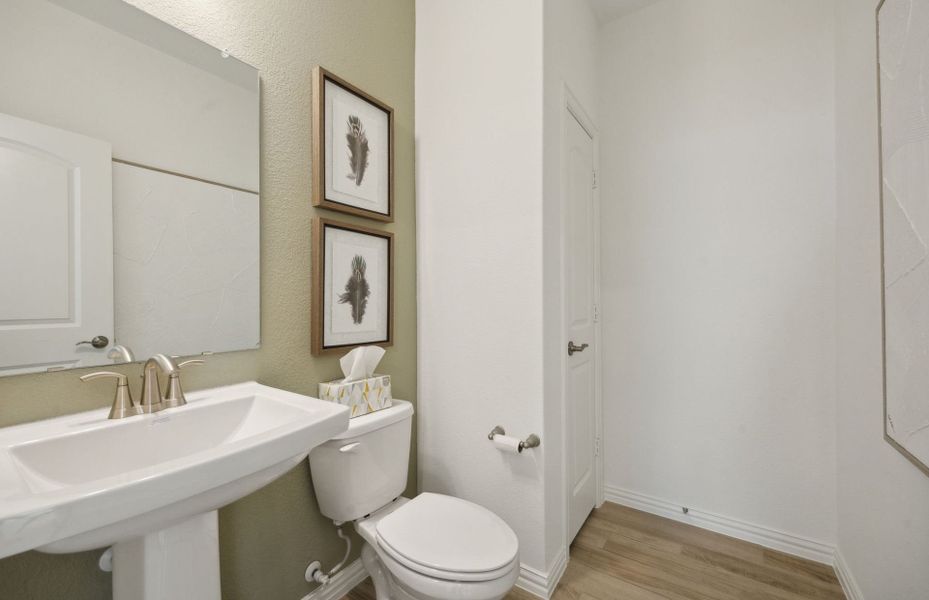 Furnished interior view inside a new home in Pecan Square, Northlake (Image 15).