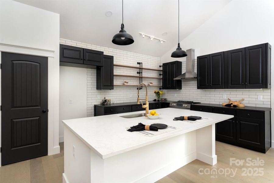 Furnished interior view inside a new home in , Hendersonville (Image 15).