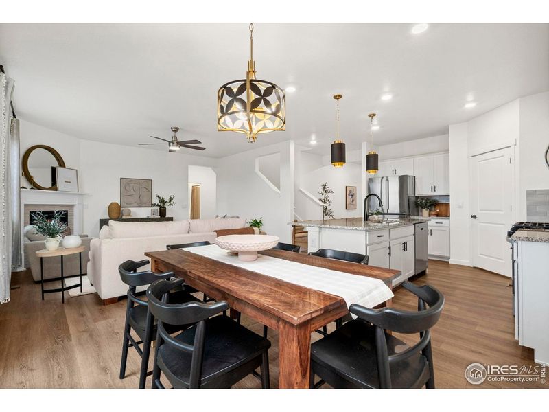 Furnished interior view inside a new home in Vantage, Berthoud (Image 15).