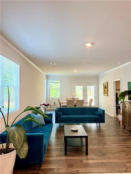 Furnished interior view inside a new home in , Acworth (Image 5).