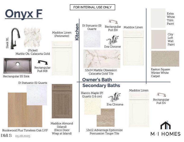 Interior Color Selections