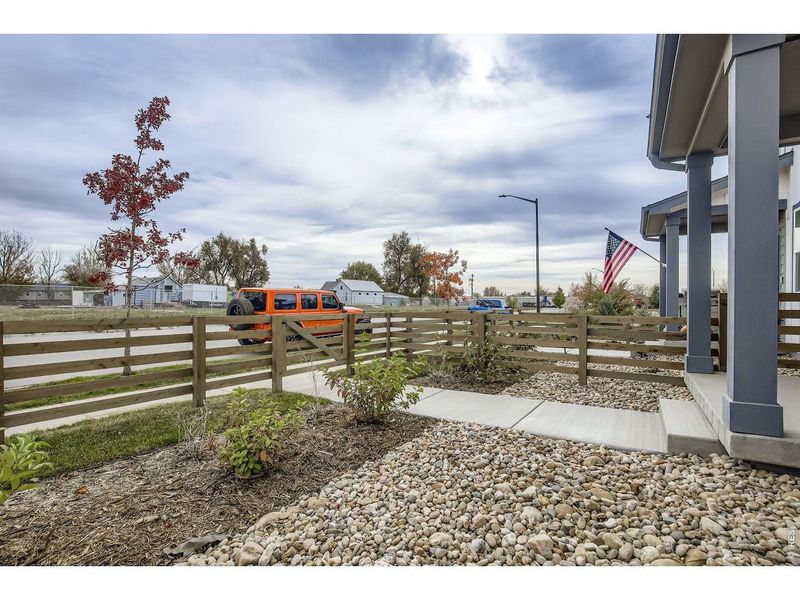 Exterior details and patio area of a home in , Fort Collins (Image 27).