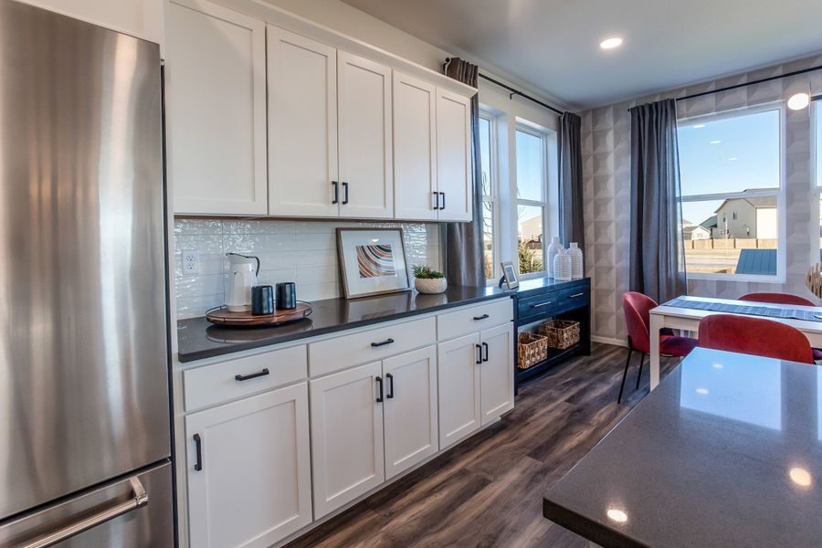 Representative furnished interior of a home built from the Twain by Hartford Homes in Trailside, Timnath (Image 44).