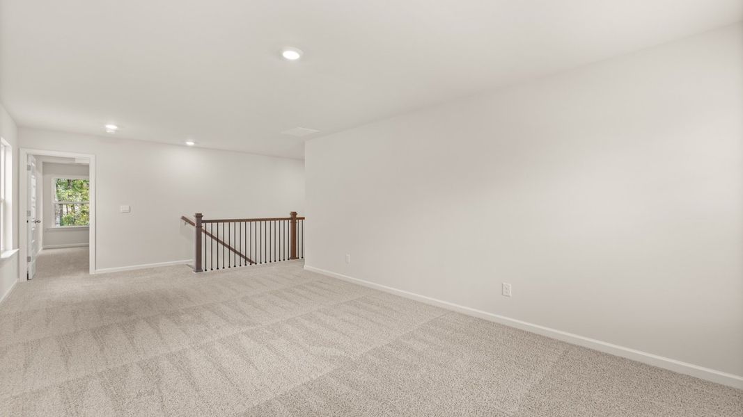 Representative unfurnished interior of a home built from the Summit by D.R. Horton in The Gates at Pates Creek, Hampton (Image 27).