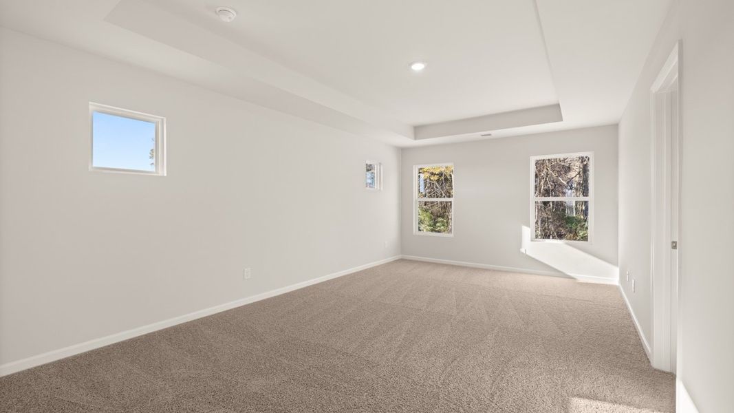 Spacious, unfurnished interior of a new home in Brookland Commons, Monroe (Image 17).