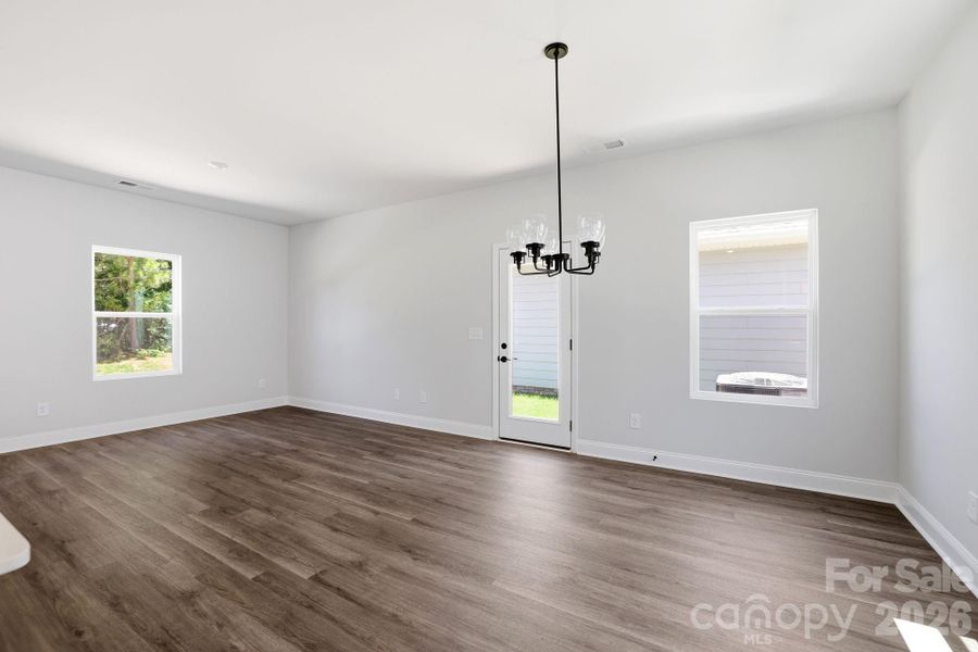 Casual dining area