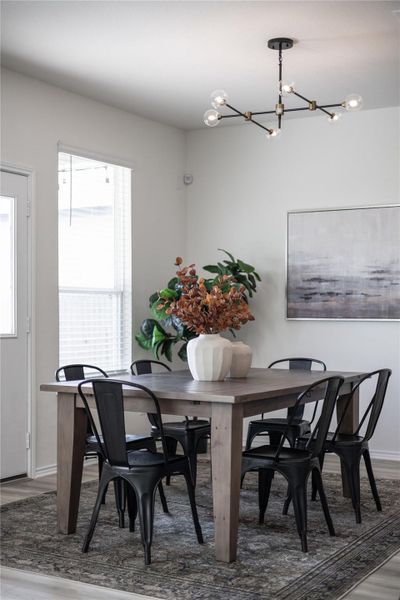 Furnished interior view inside a new home in Retreat at San Gabriel, Georgetown (Image 35).