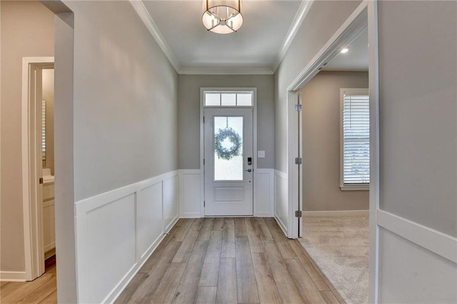 Spacious, unfurnished interior of a new home in The Reserve At Liberty Park, Braselton (Image 23).