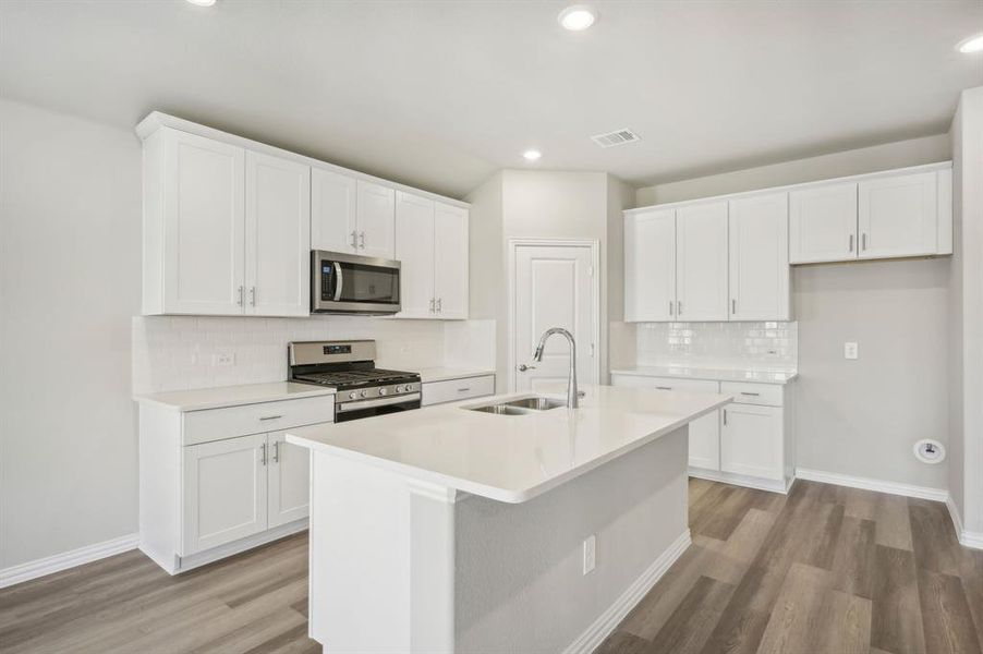 Photo is not of the actual home, but is an inspirational photo of builder’s model home and may depict options, furnishings, and/or decorator features that are not included.