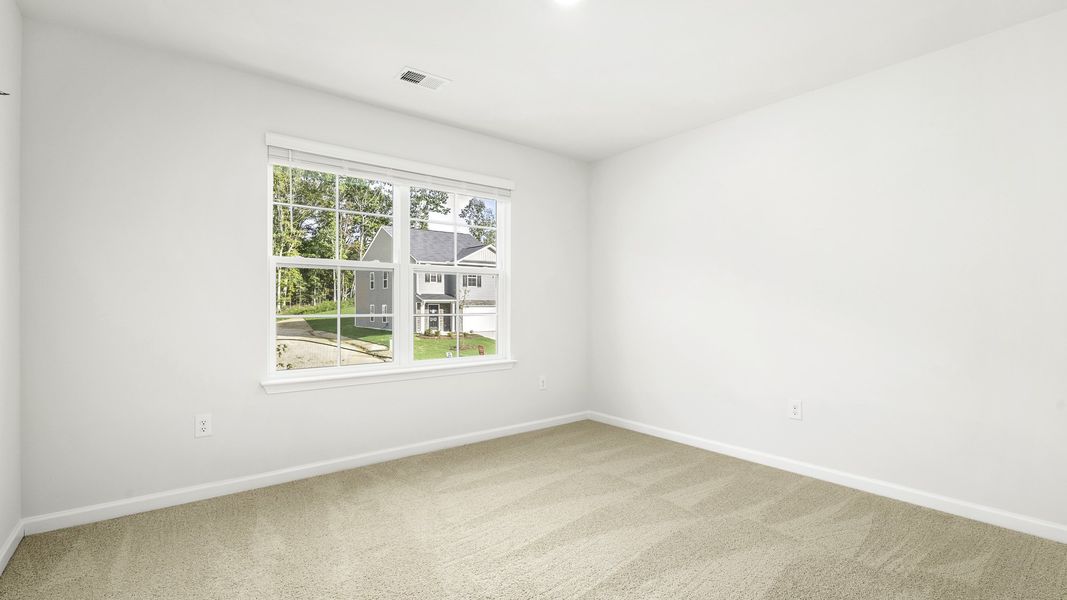 Spacious, unfurnished interior of a new home in Mount Hope Estates, Winston-Salem (Image 17). Spacious, unfurnished interior of a new home in Mount Hope Estates, Winston-Salem (Image 17).