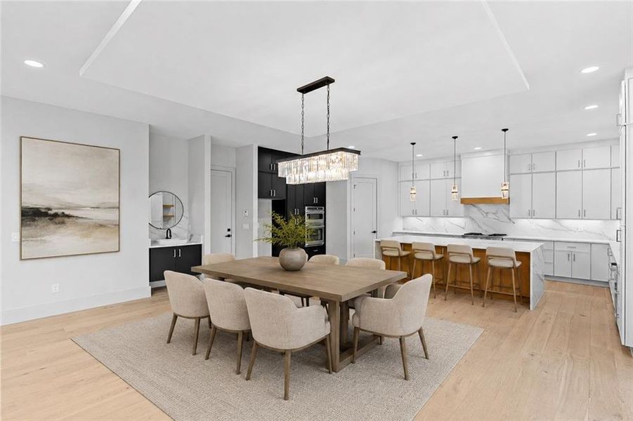 Furnished interior view inside a new home in , Lawrenceville (Image 10).