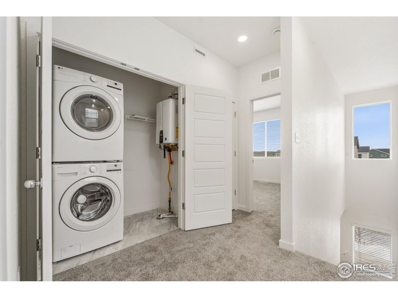 Furnished interior view inside a new home in Liberty Draw, Evans (Image 6).