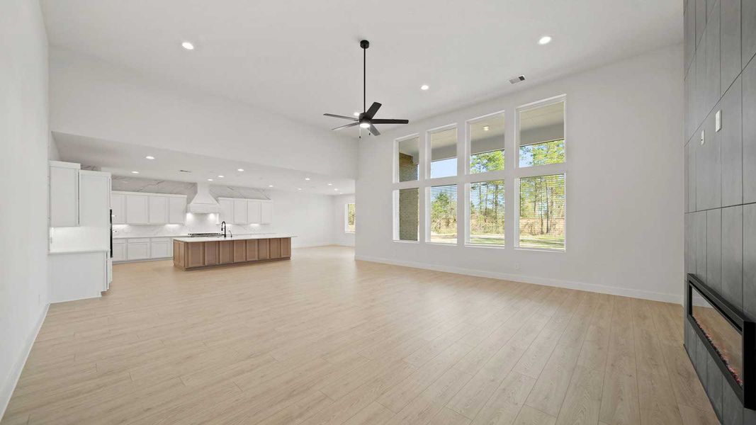 Representative unfurnished interior of a home built from the Galway by D.R. Horton in Butlers Bend Estates, Pinehurst (Image 25). Representative unfurnished interior of a home built from the Galway by D.R. Horton in Butlers Bend Estates, Pinehurst (Image 25).