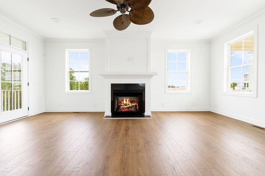 Spacious, unfurnished interior of a new home in , Georgetown (Image 26).