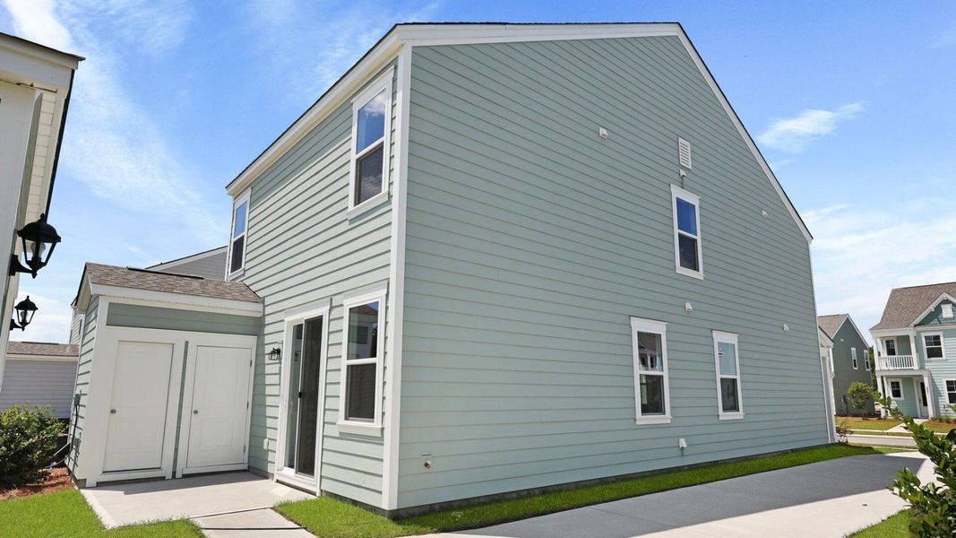 Front exterior of a new home in Sheep Island, Summerville, SC, highlighting curb appeal (Image 23).