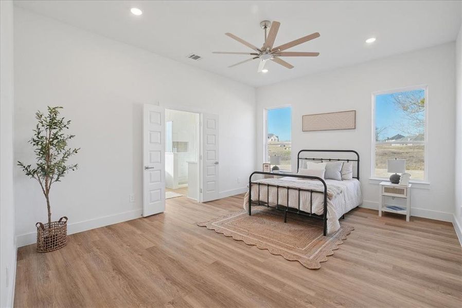 Furnished interior view inside a new home in , Azle (Image 15).
