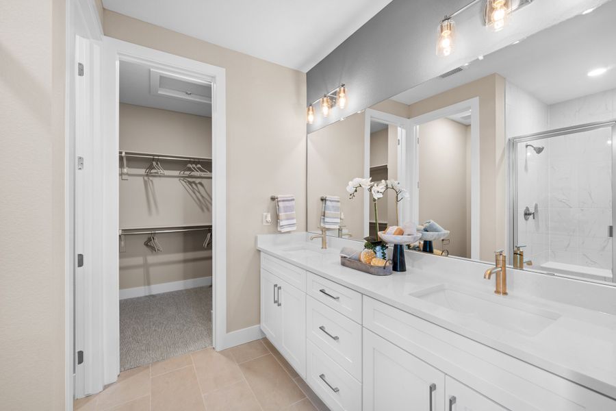 Furnished interior view inside a new home in Trumark Homes at Sterling Ranch, Littleton (Image 21).