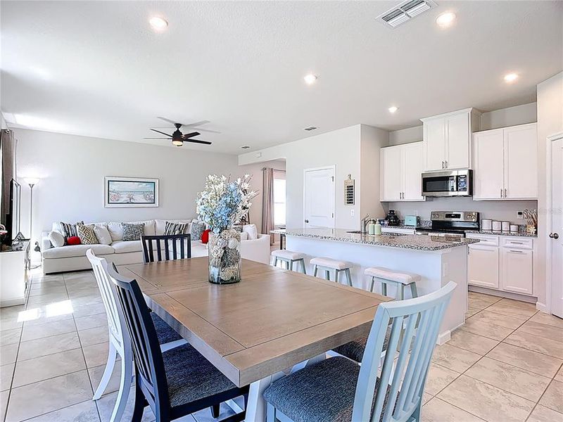 Furnished interior view inside a new home in , Davenport (Image 38).