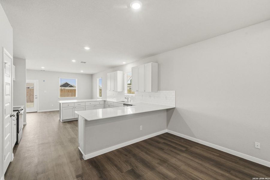 Furnished interior view inside a new home in Swenson Heights, Seguin (Image 12).