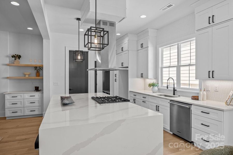 Furnished interior view inside a new home in , Charlotte (Image 28).