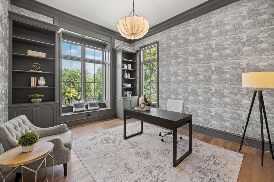Furnished interior view inside a new home in , Austin (Image 11).