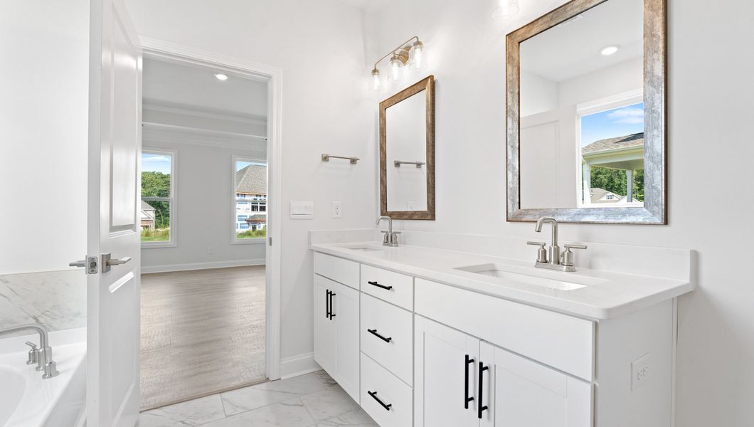 Furnished interior view inside a new home in Whitehawk Meadows, Travelers Rest (Image 12).