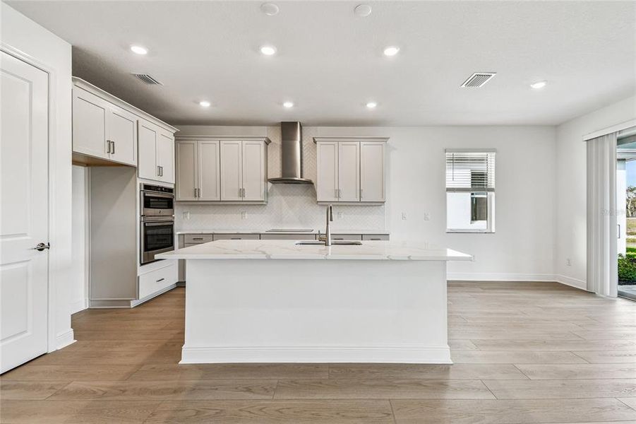 Furnished interior view inside a new home in Creeks Edge at Twin Rivers, Parrish (Image 8). Furnished interior view inside a new home in Creeks Edge at Twin Rivers, Parrish (Image 8).