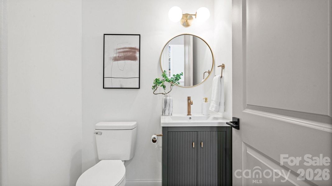 Furnished interior view inside a new home in , Charlotte (Image 19).