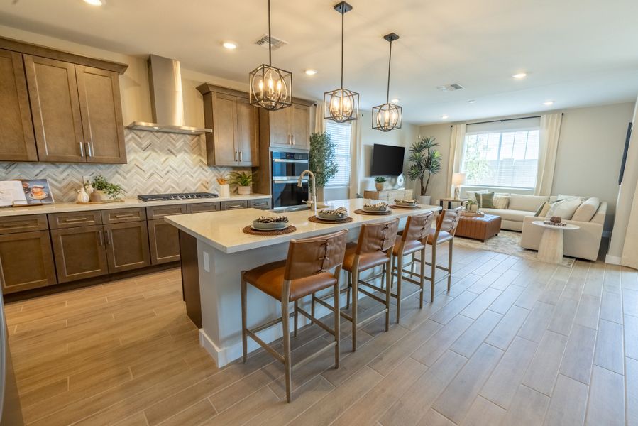 Furnished interior view inside a new home in Blossom Rock Reserve Series, Apache Junction (Image 3).