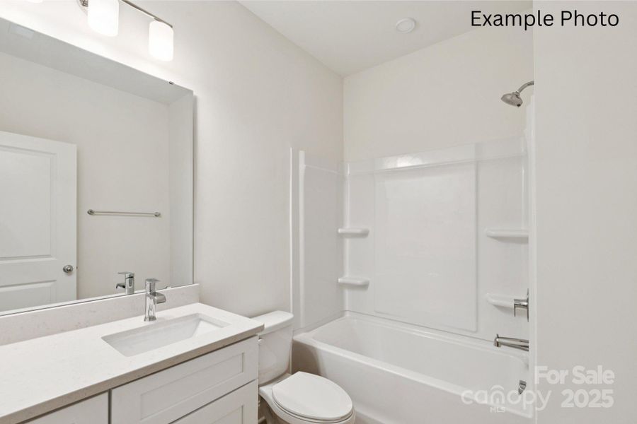 Furnished interior view inside a new home in , Charlotte (Image 8).