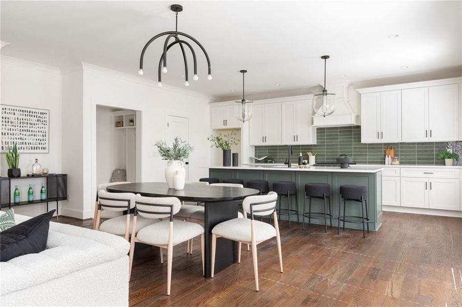 Furnished interior view inside a new home in , Scottdale (Image 27).