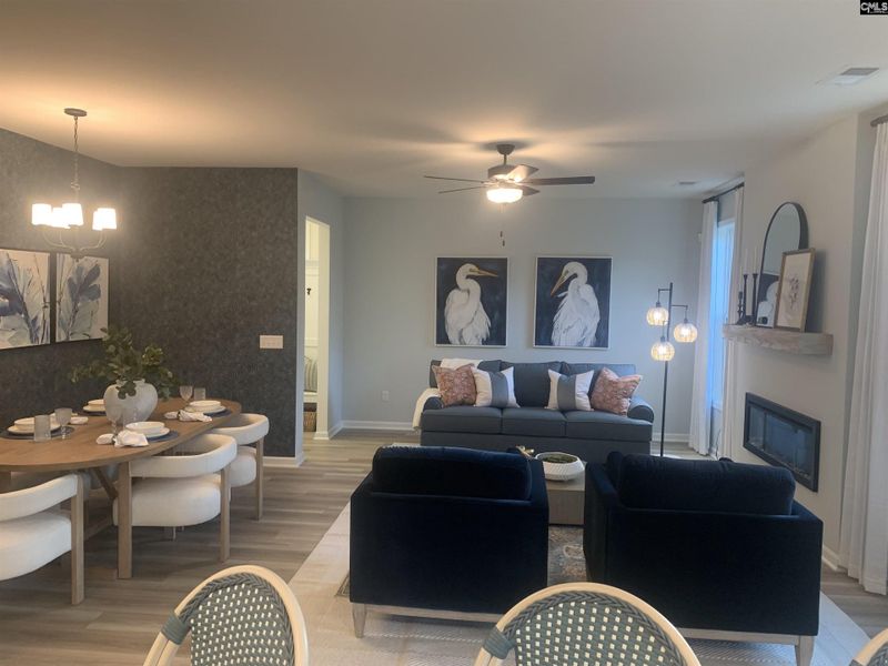 Furnished interior view inside a new home in Peachtree Hills, Lexington (Image 7).