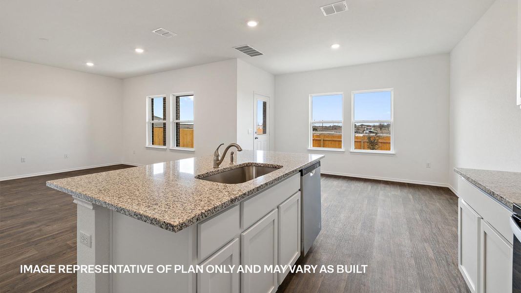 Furnished interior view inside a new home in Palomino, Manor (Image 11).